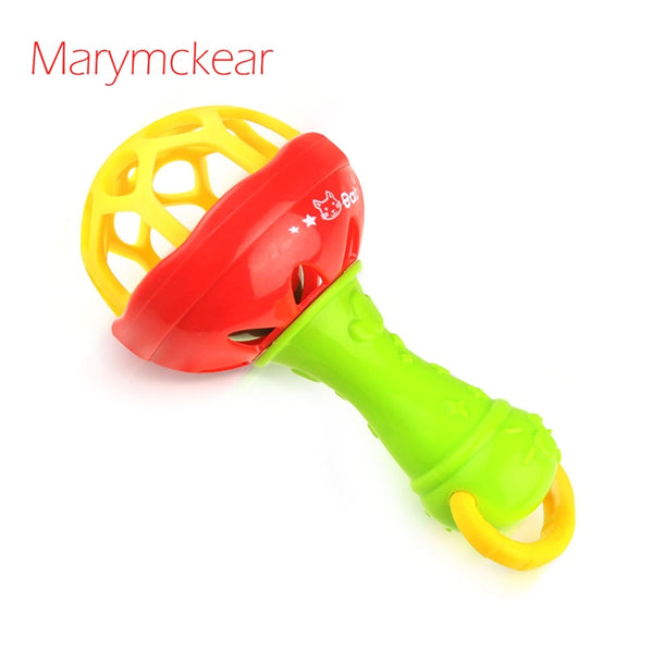 Simple Kids Rattle Toy Hand Toy for 0-3 years old Children Bell Plastic Material Baby & Toddler Toys Infant toys 1 PCS